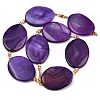 Natural Fire Crackle Agate Beads Strands G-P605-L03-01E-3