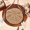 1Pc Papyrus Cotton Knitted Crossbody Bags AJEW-BBC0002-27A-4
