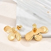 304 Stainless Steel Stud Earrings For Women EJEW-B114-05G-2