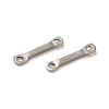 Non-Tarnish 304 Stainless Steel Links Connector Charms STAS-Q323-07P-2