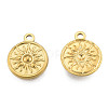 Ion Plating(IP) 201 Stainless Steel Pendants X-STAS-N098-223LG-1