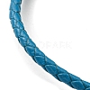 Leather Braided Cord Bracelets BJEW-G675-06G-13-2