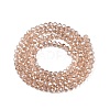 Electroplate Glass Beads Strands EGLA-A044-T2mm-A20-3