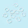 925 Sterling Silver Hoop Earrings STER-P047-13A-S-1