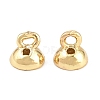 Brass Bead Cap Bails KK-H292-41G-1