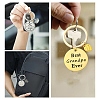 Alloy & 201 Stainless Steel Keychain KEYC-YW00102-01-6