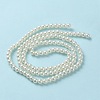 Baking Paint Pearlized Glass Pearl Round Bead Strands HY-Q003-6mm-02-3