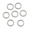 Tarnish Resistant 304 Stainless Steel Open Jump Rings X-STAS-M008-04A-1