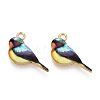 Printed Alloy Pendants ENAM-N056-205A-2