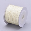 Nylon Braided Cord for Woven Jewelry Making Macrame Craft NWIR-D055-0.6mm-23-2