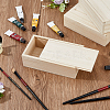 Rectangle Unfinished Wood Gift Storage Box LS-CON-WH0094-38A-6
