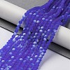 Transparent Glass Beads Strands EGLA-A044-T3mm-MB31-2