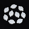 ABS Plastic Imitation Pearl Beads OACR-N008-143-1