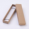 Kraft Paper Cardboard Jewelry Boxes CBOX-WH0001-C01-2