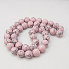 Synthetic Turquoise Beads Strands TURQ-H038-4mm-XXS07-1