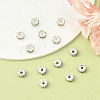 Brass Rhinestone Spacer Beads RB-A014-L5mm-01S-4