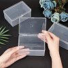 Polypropylene(PP) Storage Containers Box Case CON-WH0074-56-3