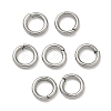 Tarnish Resistant 304 Stainless Steel Open Jump Rings STAS-Q186-02-4x0.7mm-1