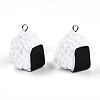 Resin Pendants X-RESI-T028-22-4