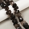 Natural Smoky Quartz Beads Strands G-F796-D06-01-1