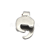 201 Stainless Steel Pendant Bails X-STAS-N045-01A-1