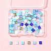 100Pcs 12 Styles 2-Hole Glass Seed Beads SEED-FS0001-44-6