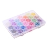 576Pcs 24 Colors Transparent Acrylic Beads MACR-YW0001-95-6