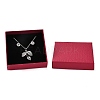 Square Cardboard Necklace Box X1-CBOX-Q038-02E-3