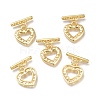 Brass Toggle Clasps KK-Q764-05G-3