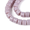 Opaque Solid Color Glass Beads Strands GLAA-N065-4x4mm-C06-3