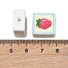 Printed Handmade Porcelain Beads PORC-G016-04K-3