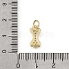 Brass Pave Clear Cubic Zirconia Charms CU-L001-07G-3