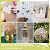 300Pcs Square Acrylic Self Adhesive Acrylic Mosaic Tiles AJEW-PH0011-54-4