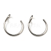 Non-Tarnish 304 Stainless Steel Clip on Nose Ring Findings STAS-P326-02P-2