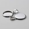10Pcs 304 Stainless Steel Pendant Cabochon Settings STAS-WH0029-97B-P-2