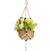 Wooden Plant Rack AJEW-WH20816-032A-1