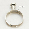 Brass Ring Components KK-E287-P-3
