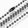 304 Stainless Steel Ball Chain Necklace MAK-R012-02B-1