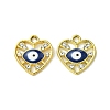 UV Plating Alloy Enamel Pendants FIND-B039-01G-07-1