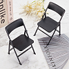 Cute Mini Plastic Foldable Chair DJEW-WH0015-79B-5