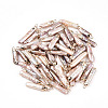 Electroplated Natural Keshi Pearl Pendants PEAR-S012-83-4