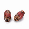 Printed Wood Beads WOOD-R248-M-2