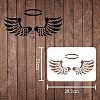 Large Plastic Reusable Drawing Painting Stencils Templates DIY-WH0202-059-2