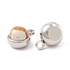 Natural Picture Jasper Charms G-K325-01P-06-3