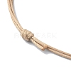 Adjustable Eco-Friendly Korean Waxed Polyester Cord Bracelet Making AJEW-JB01195-02-3