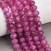 Dyed Natural White Jade Beads Strands GG-CBA9106-01L-1