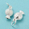 925 Sterling Silver Pendants STER-B002-06S-3