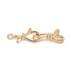 Brass Fold Over Clasps FIND-U017-16G-03-1