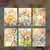 5Pcs Flower Scrapbook Paper Pads PW-WG9A6E9-02-1