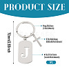 1Pc Stainless Steel Keychains KEYC-TADJ0001-08J-2
